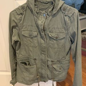 army green jacket